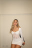 WHITE ALICE DRESS