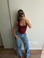 JEANS WITH BOW
