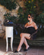 MINIDRESS SUGAR BLACK