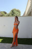DRESS SOPHIA ARANCIONE