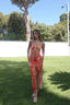 DRESS LUCE ARANCIONE