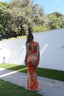 DRESS GISELLE ARANCIONE