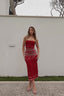 DRESS ELARIS BORDEAUX