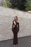 DRESS MIRAGE MARRONE