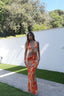 DRESS GISELLE ARANCIONE