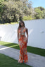DRESS GISELLE ARANCIONE
