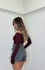 GONNA/PANTALONCINO FIOCCO GREY