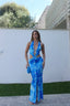 DRESS GISELLE BLU